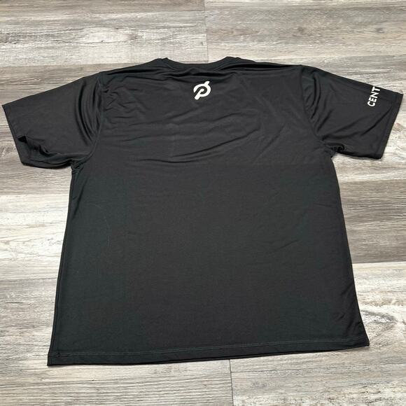 Peloton Century Club Reach 100 Workouts Milestones Black Mens XL Fitness T-Shirt - Picture 3 of 8